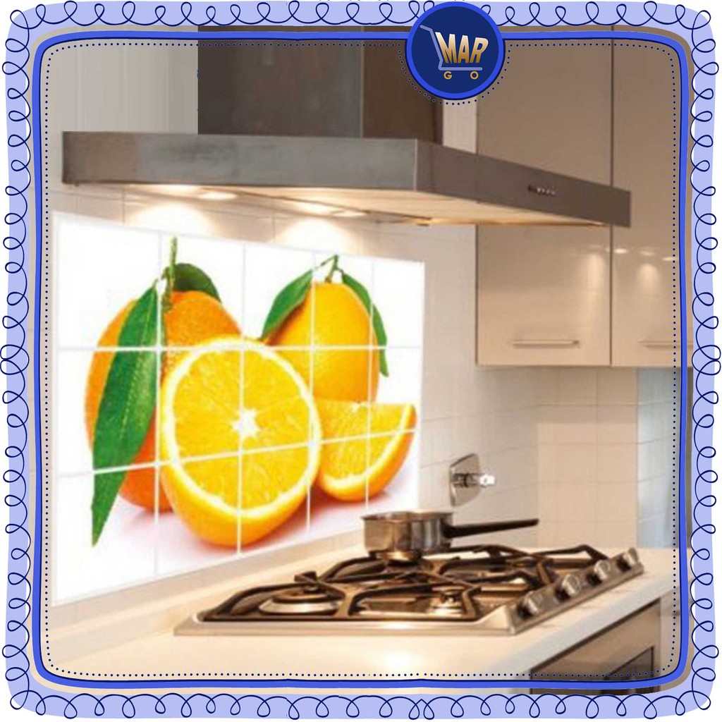 Stiker Dinding Dapur Anti Minyak Wall Sticker Dapur