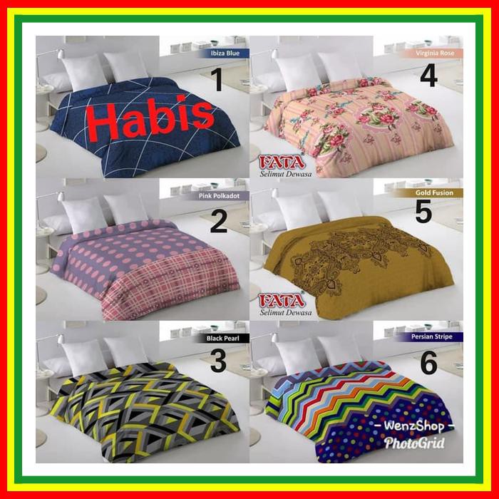 SELIMUT BULU DEWASA FATA HALUS LEMBUT UKURAN 200 X 220 MOTIF MINIMALIS