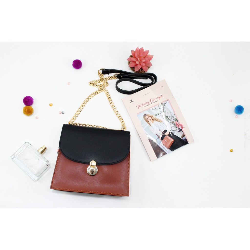 [Restock]#9020 Tas selempang Julia tas bahu cewe waist sling bag Import langsung kualitas premium