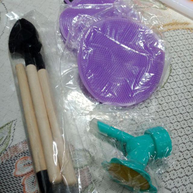 Spon Silikon Pencuci Piring Wajan Teflon Panci Masak Sabut Sponge Cuci Kn026