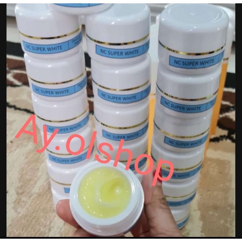 NC SUPER WHITE CREAM MALAM NC SUPER WHITE GELL ORIGINAL100%  NC SUPER WHITE GELL
