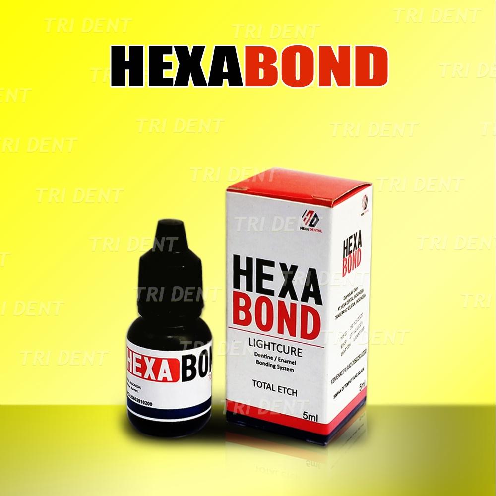 Hexabond Lem tambalan gigi bonding komposit 5 ml