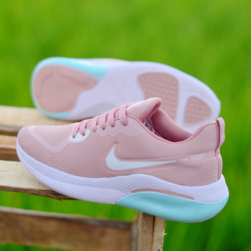 NIKE ZOOM - Sneakers Wanita Olahraga Jogging Running Senam Aerobik keyles