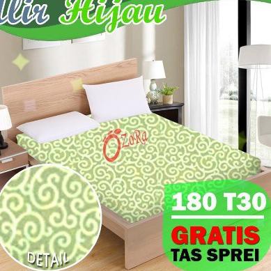 з ☛xf⋆ ❡к PROMO Sprei Waterproof 180x200 Tinggi 30cm Sepre Anti Air Ozora Motif Ulir Ukir Karakter к