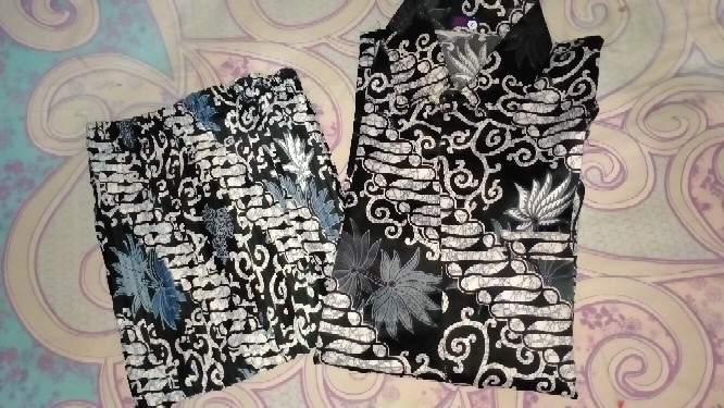 (cod) Batik Cowok/batik Kebaya/set Batik/baju Batik/batik Couple/setelan Batik/batik