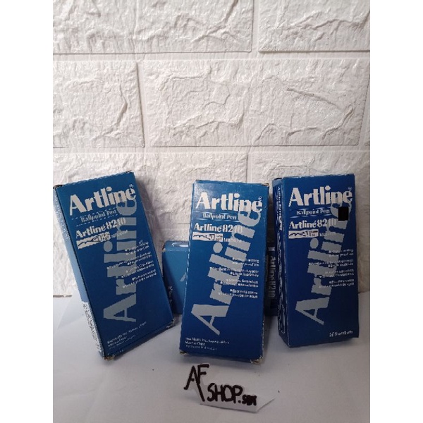 

PROMO!!! Artline Ballpoint Pen EK 8210 Warna Hitam Merah Biru 1,0MM