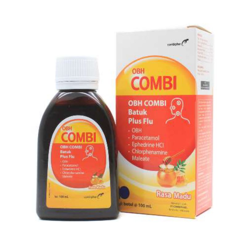 OBH COMBI PLUS BATUK FLU RASA MADU 100 ML - ED 09/2024