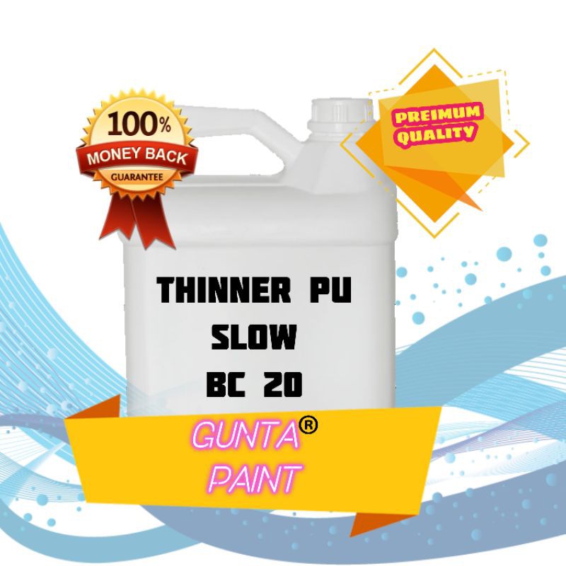 

[Termurah] THINNER GUNTA PU SLOW DRY BC20 1L