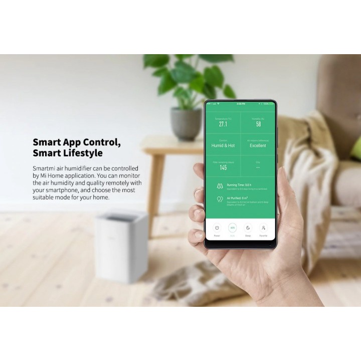 70 SMARTMI Pelembab Udara Ruangan Humidifier 2 App Control 4L CJXJSQ02ZM