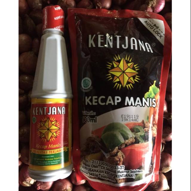 

Kecap kentjana asli kebumen botol refill 220ml 600ml