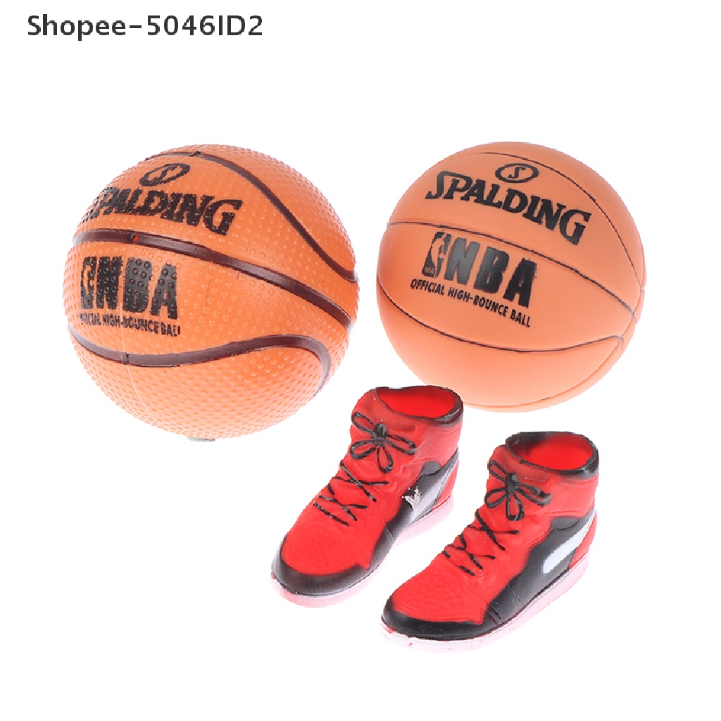 Shopee-5046id2 Miniatur Sepatu Basket / Sepak Bola Untuk Dekorasi Kue