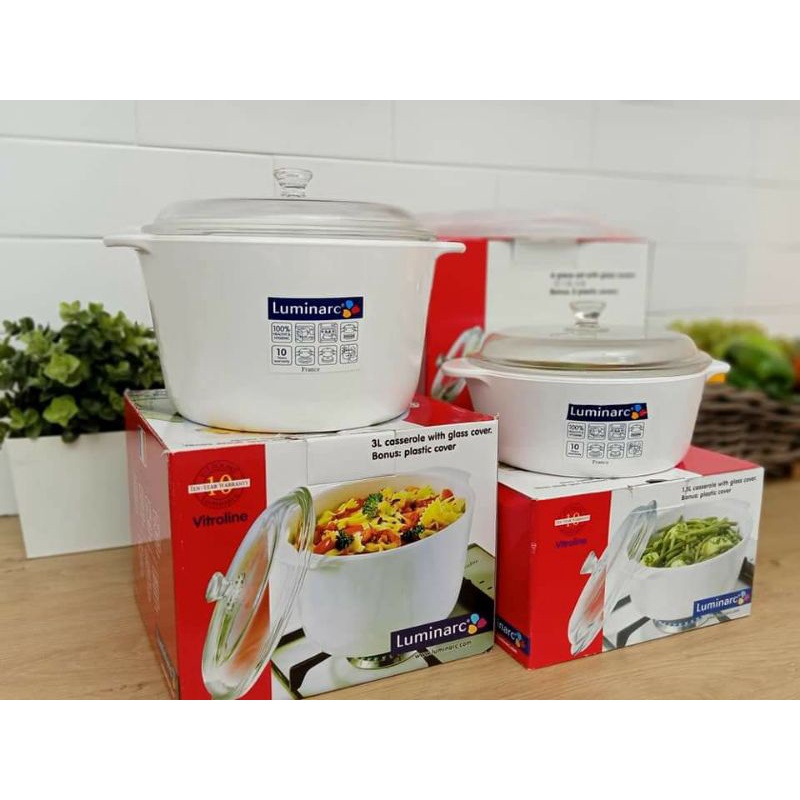 WADAH KACA Luminarc Vitro Set of 2 Pcs