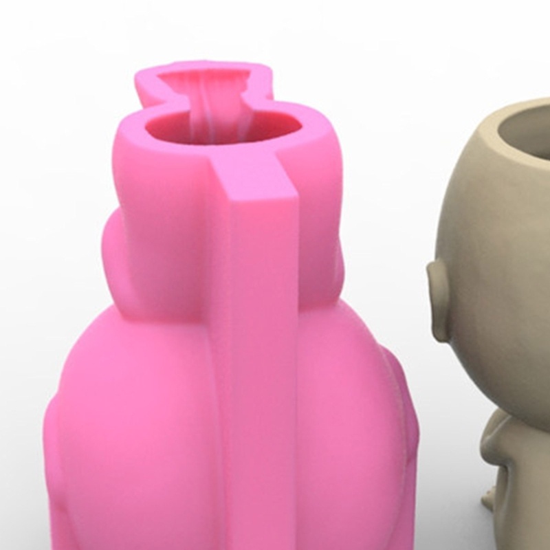 Siy Cetakan Pot Bungatanaman Sukulen Bahan Silikon DIY