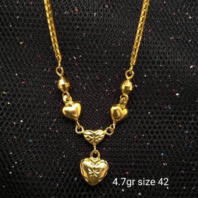 Kalung Emas 17 K - kuning 4.7gr Kadar 750 - 2880