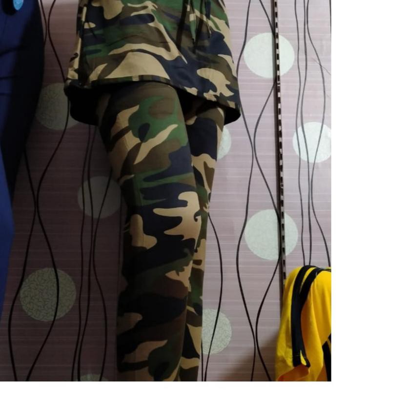 ➦ Celana Rok Senam Army - Celana Legging Rok Army - Celana Rok Legging Army - Training Loreng Wanita