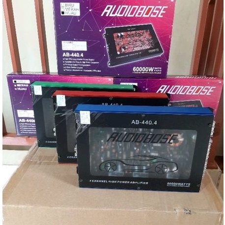 Power AUDIOBOSE AB-440.4 Power 4 Channel AUDIOBOSSE AB 440.4