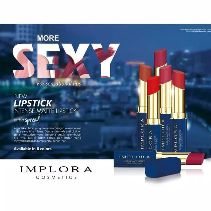 Implora Intens Matte Lipstik / Lipstik Intens Matte Implora