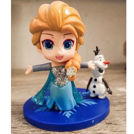 Boneka Figure Elsa, Boneka Elsa, Action Figure Frozen, Action Figure Elsa Frozen, Pigurin Elsa, Pigu