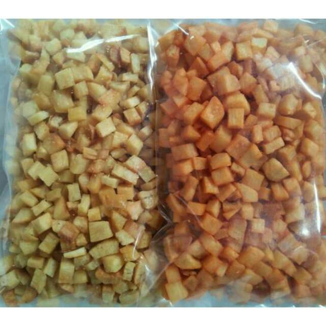 

singkong goreng rasa original & pedas