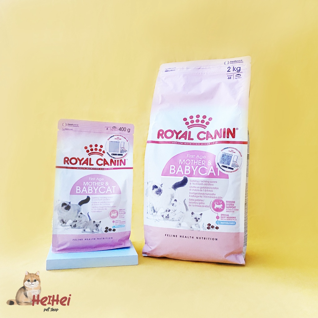Royal Canin Mother &amp; Babycat Stage 2 Dryfood 2 kg - Makanan Induk Kucing &amp; Bayi Kucing Makanan Kucing Hamil, Menyusui, Melahirkan