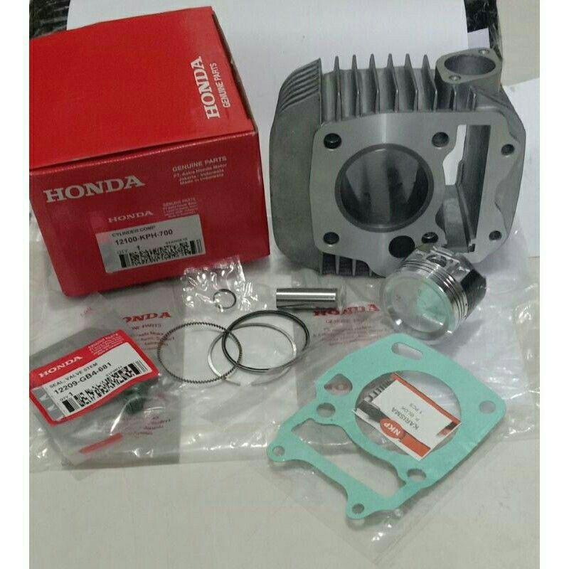 BLOK SET SEHER BORING HONDA SUPRA X 125, KARISMA BETMEN, KIRANA  KPH/KVL700, ORI HGP