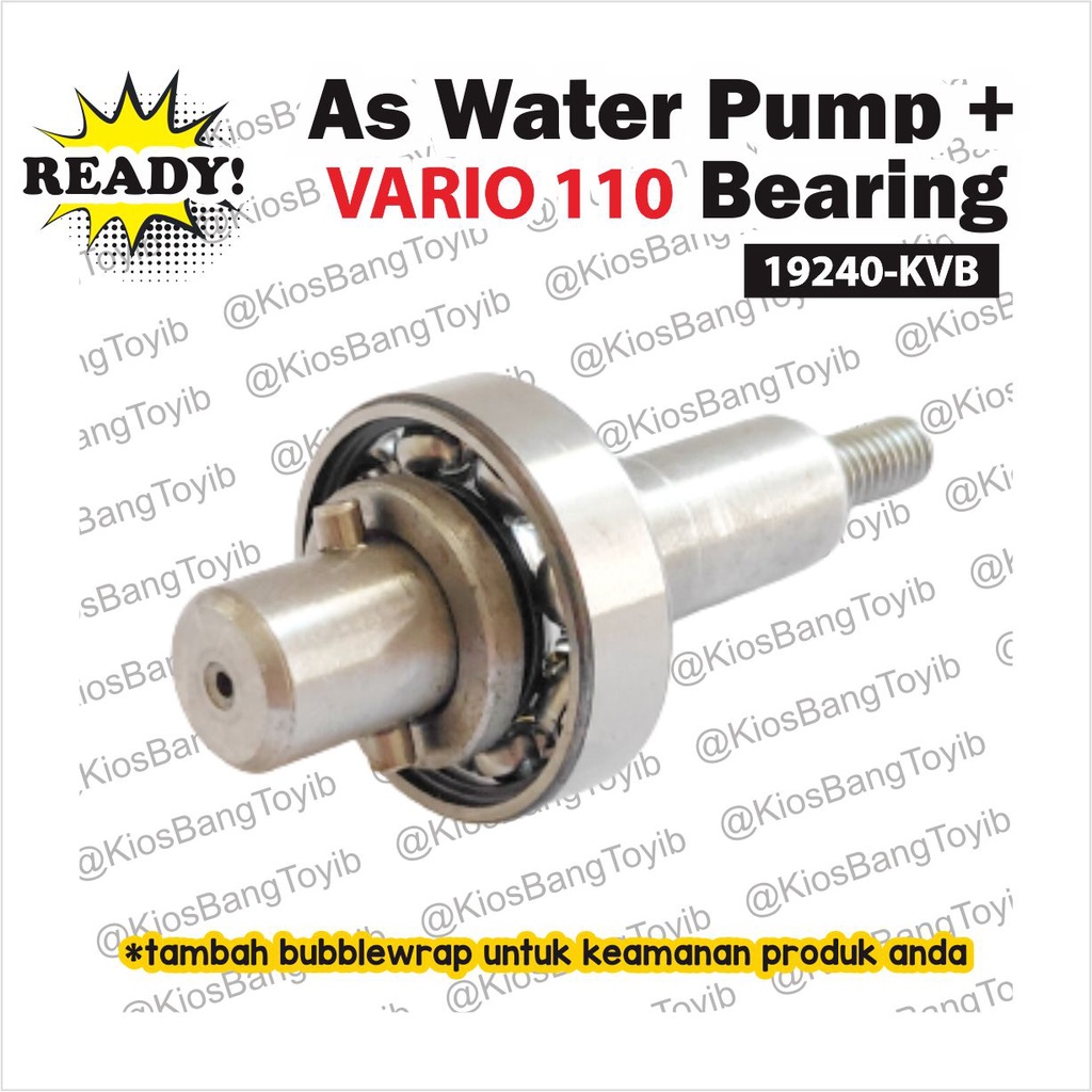 As Water Pump Pompa Radiator Vario 110 Old Karbu (19240-KVB)