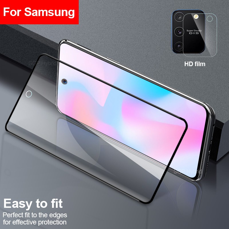 Pelindung Layar Tempered Glass Samsung Galaxy S9 S9 Plus S10 S10 Plus S10 Lite Paket 2 in 1