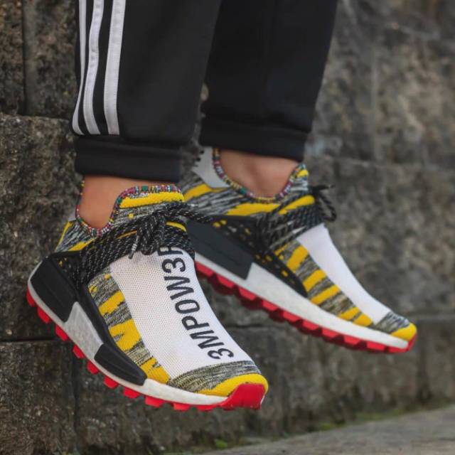 Pharrell X Adidas Afro NMD Hu Pack Core Black