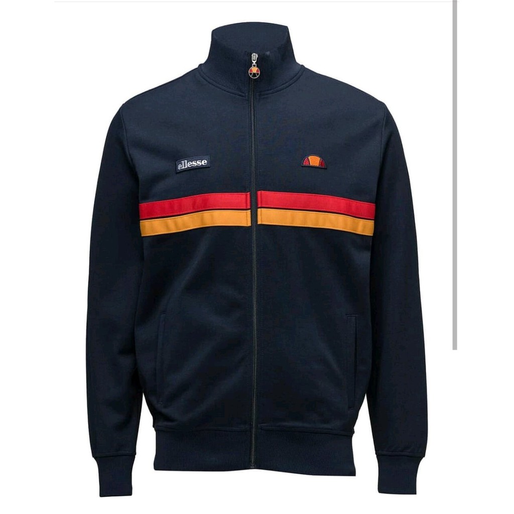TERLARIS jaket tracktop ellesse hitam Jaket Keren