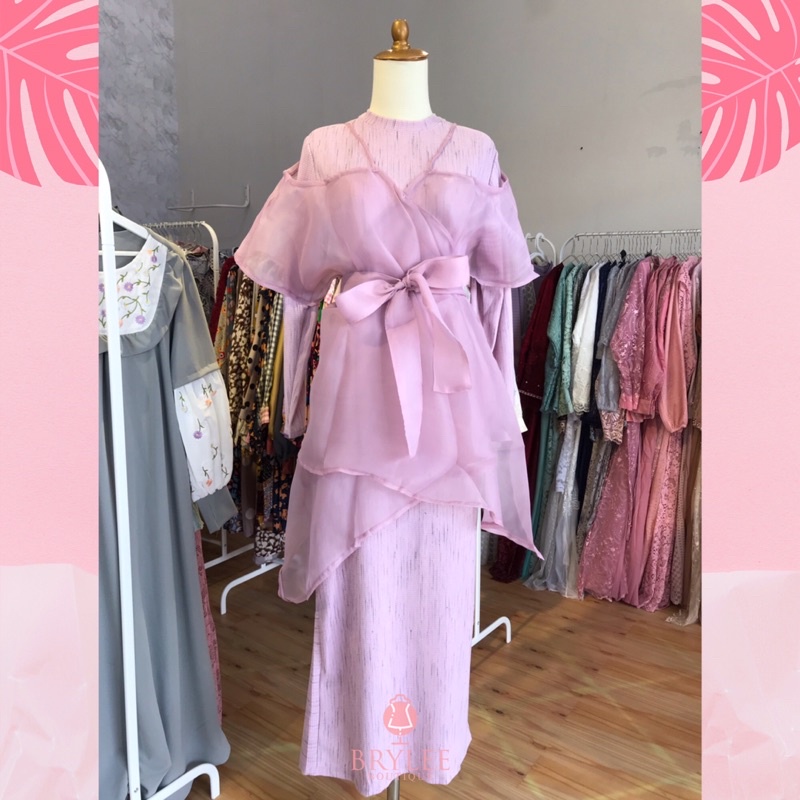 BRYLEE Gamis Azalea MK Organza