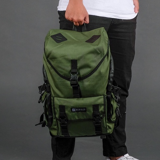 MULLER GREEN |MNM x McKinley| Tas Ransel Pria Wanita Backpack / Tas Punggung ORI - FREE RAINCOVER