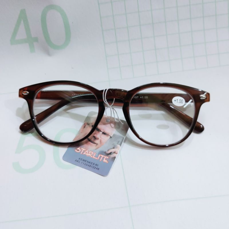 Kacamata Plus Anti Radiasi kacamata baca plus antiradiasi pria dan wanita model bulat