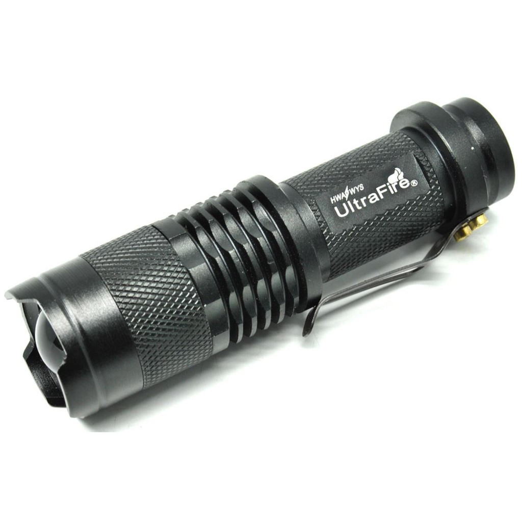 (COD) Senter LED 2000 Lumens Anti Air / Senter LED Police Murah / Senter LED Jarak Jauh