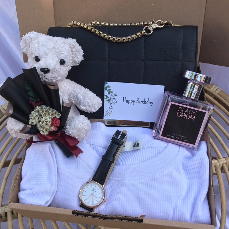 

[TAS+KAOS RIBB] GIFT BOX CEWE / KADO CEWE / HAMPERS WEDDING / ANNIVERSARY