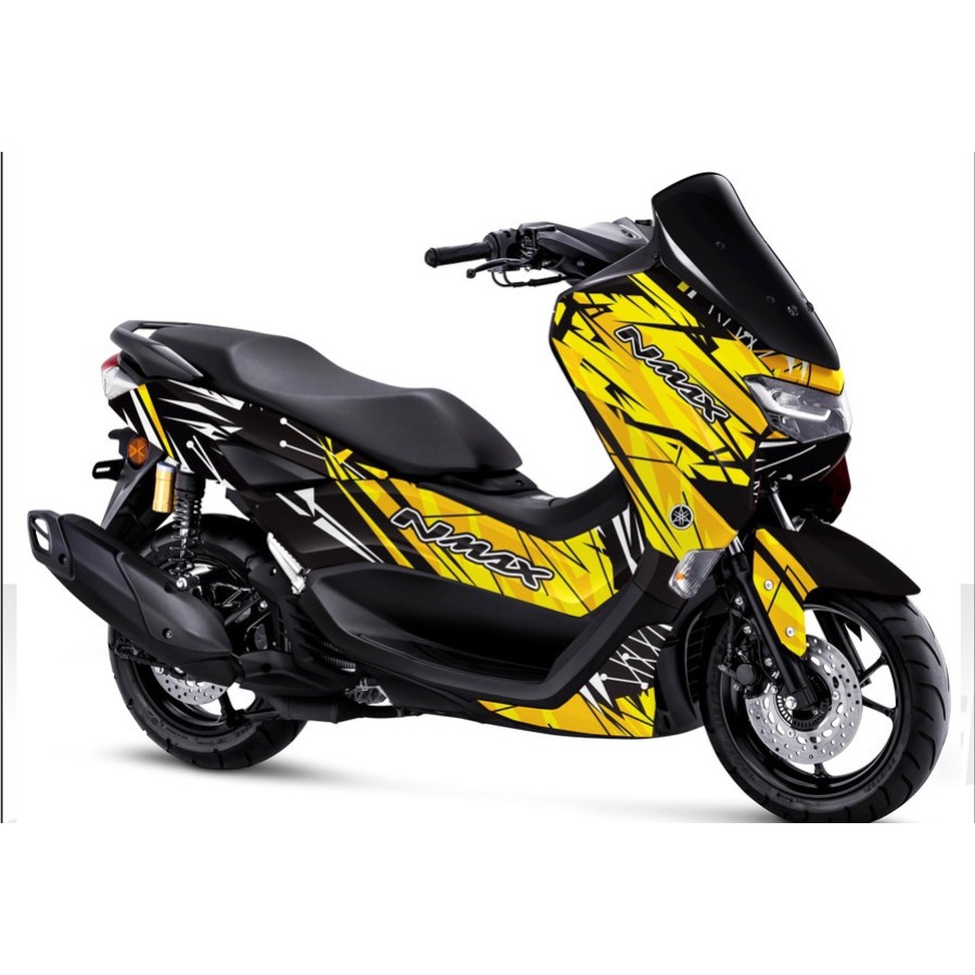 Variasi Warna Decal Sticker Motor Yamaha Nmax 2020/2021/2022 Full Body Motif Keren Elegan