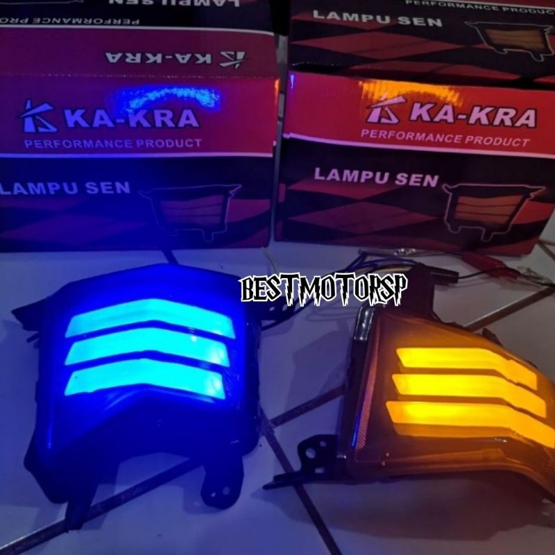 Lampu Sen Sein Yamaha Nmax 155 Ka-Kra Lampu Sen Depan Nmax Running