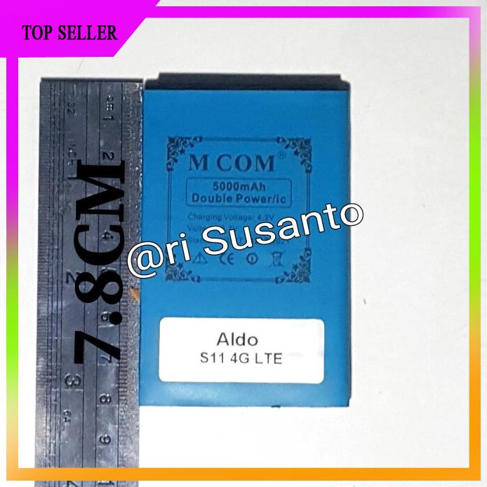ACC HP BATERAI MCOM ALDO S11 4G LTE DOUBLE POWER 5000MAH