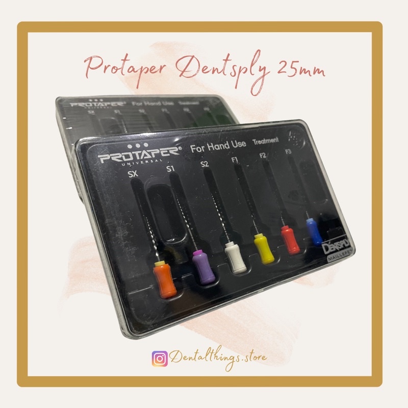 Jual Dentsply Protaper NIti File 25mm 21 mm Universal For Hand Use
