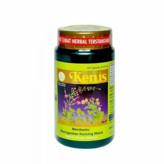 Kenis 100 Kapsul.Borobudur Herbal.Membantu meringankan kencing Manis Dan Diabetes.