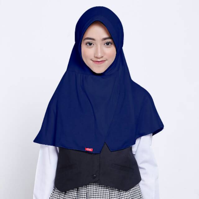 Kerudung / Jilbab / Hijab / Bergo / Pastan Anak Sekolah SD Cerdas Mini Zoya