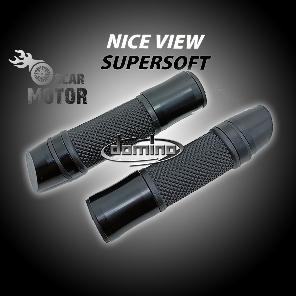 HANDGRIP JALU DOMIN0 FULL CNC SUPERSOFT STANG COVER JALU MIRING MODEL KTC RIZOMA NEW PCX motor