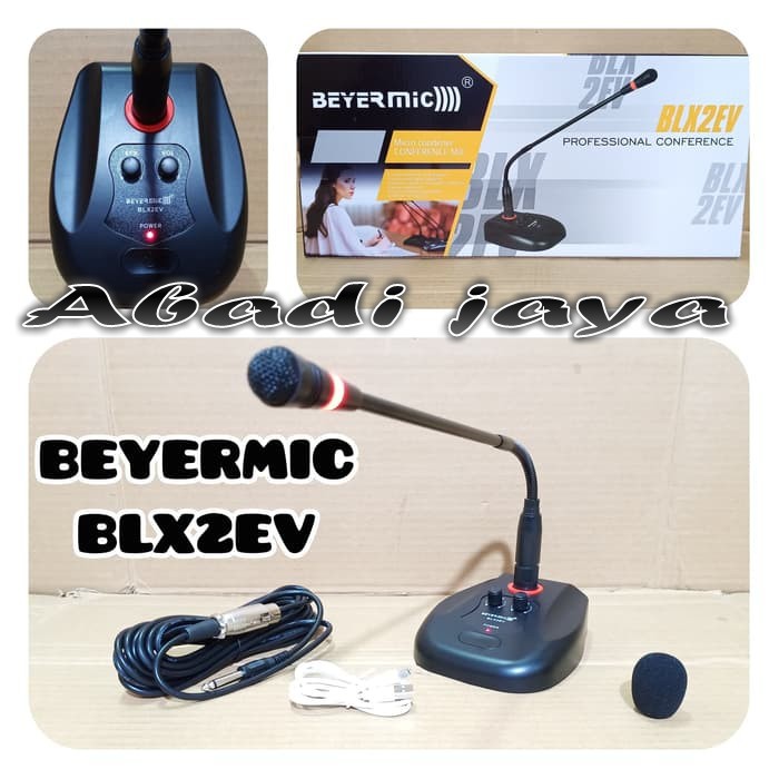 BEYERMIC BLX2EV MIC MEJA KABEL MICROPHONE CONFERENCE