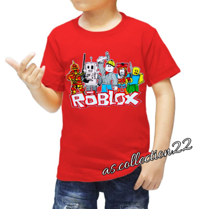 KAOS ANAK LAKI ROBL0K