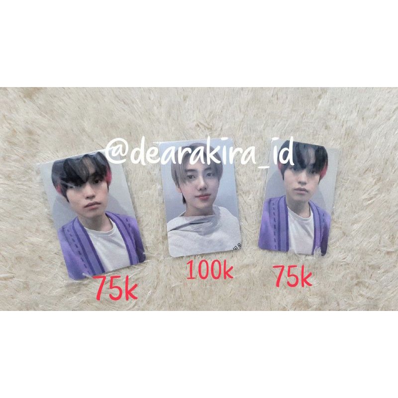 official pc jaemin chenle pob smstore sealed glitch mode glimo