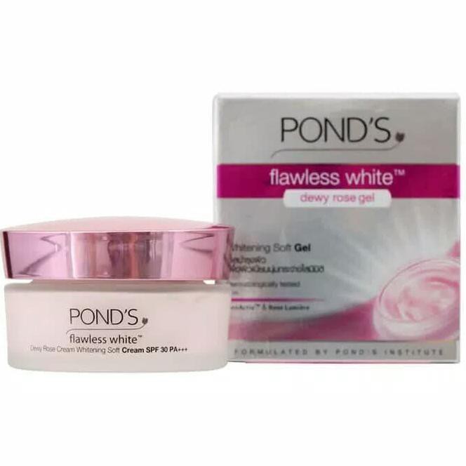 KS21 PONDS FLAWLESS WHITE CREAM DEWY ROSE GEL 50GR O1QI