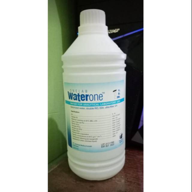 Water one 1liter/aquadest 1000ml