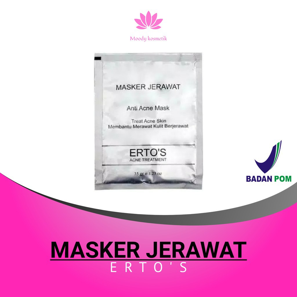 [ORI] Masker Anti Acne Mask Powder Masker Anti Jerawat Mampu Menghilangkan Jerawat dalam 3 Hari BPOM