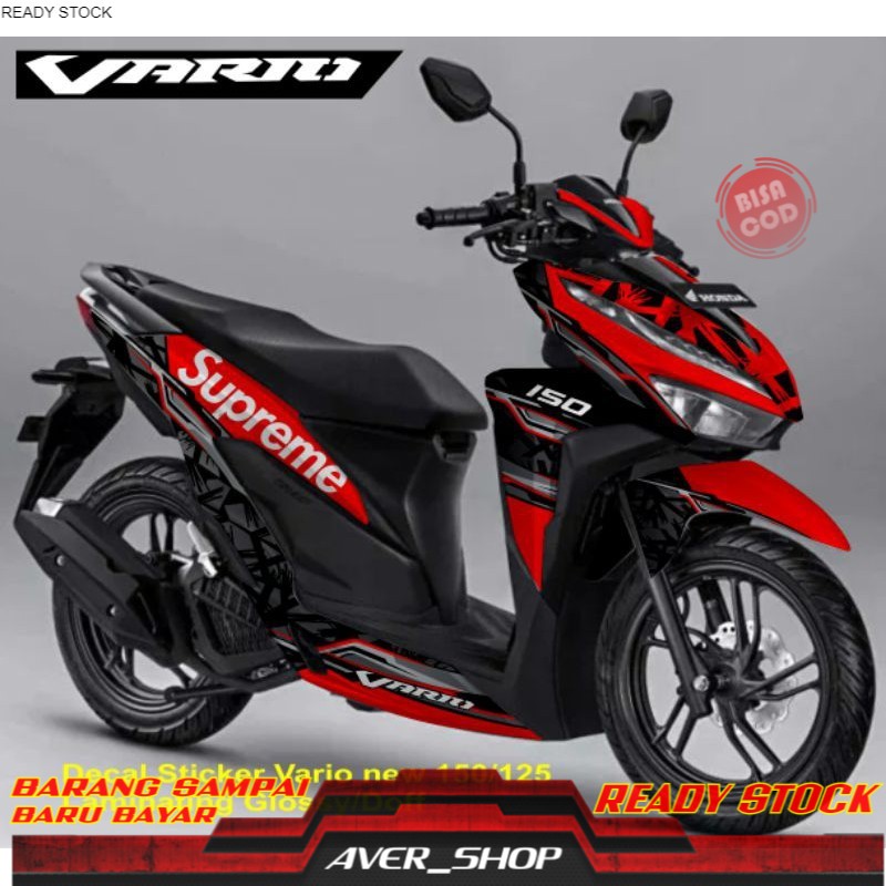 Striping vario 125 150 full body Sticker motor vario 150 led Decal vario 125 led full body