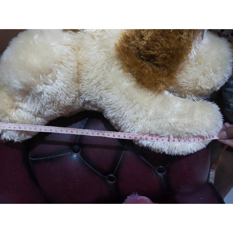 boneka anjing ukuran 50 cm