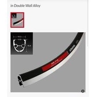 rims velg sepeda fixie roadbike balap ukuran 700c araya ar-719 double wall 32 hole sepasang